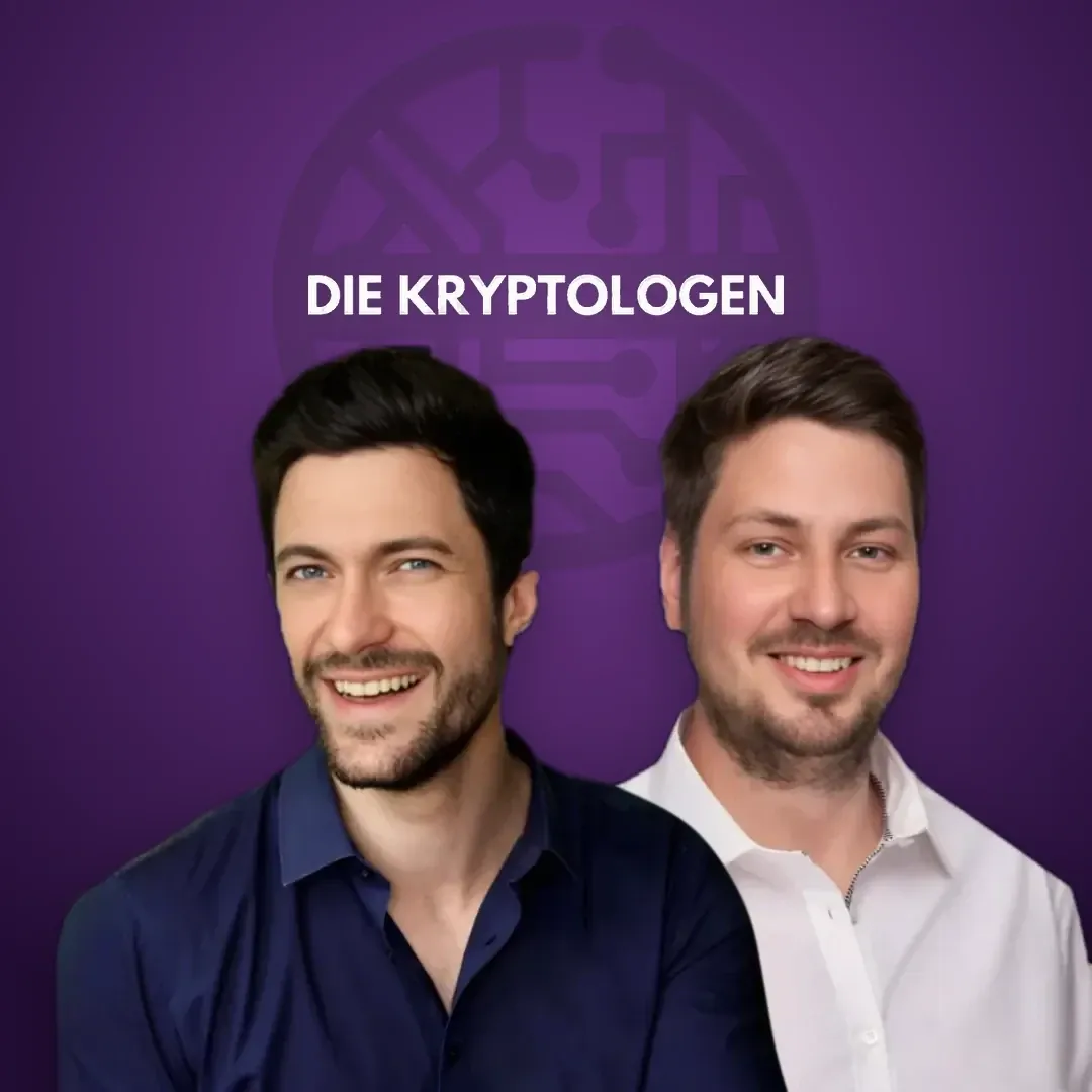 Alexander Kirchmaier und Lukas Leys, die Hosts von Die Kryptologen
